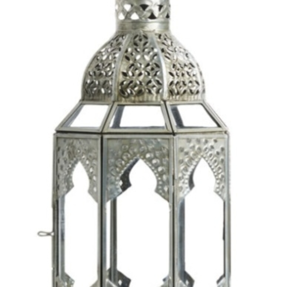 Silver Decorative Lantern